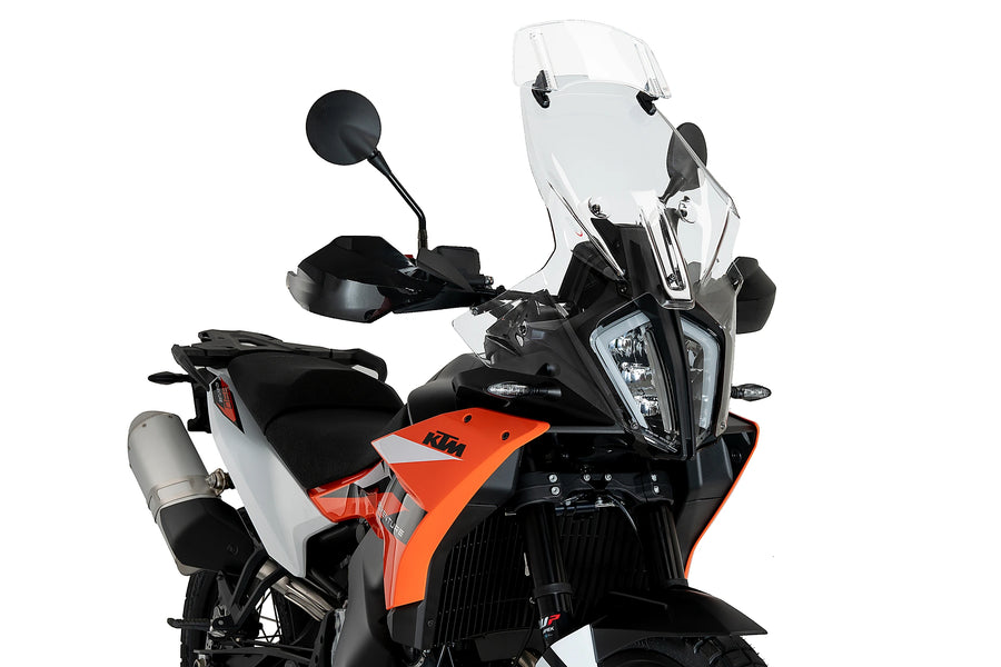 KTM 890 ADVENTURE R [2025] - touringskärm med spoilerskärm | Rensa | PUIG 21612W