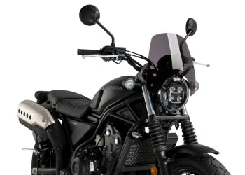 HONDA CL 500 [2025] – ALU Frontplatte – Schwarz