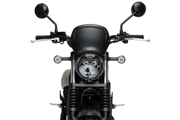 HONDA CL 500 [2025] - PUIG frontpanel av ABS | Matt svart | PUIG 21635J