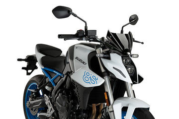 SUZUKI GSX-8S [2025] - PUIGs nya generation sportskärm | Svart | PUIG 21649N
