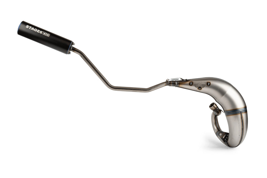 Beta RR SM 50 2T - Exhaust Streetrace High Mount CNC blå svart