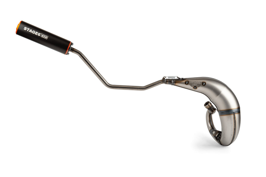 Beta RR SM 50 2T - Exhaust Streetrace High Mount CNC orange svart