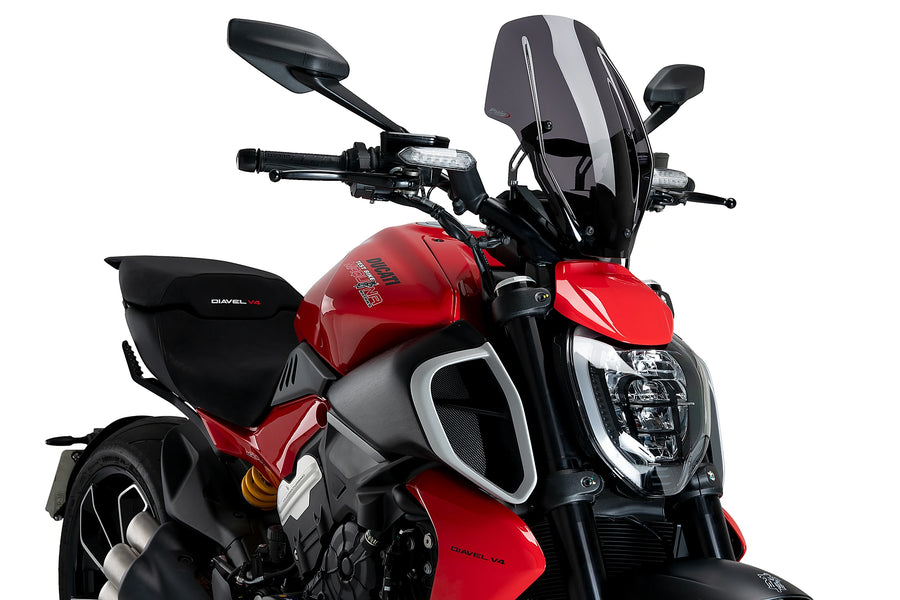 DUCATI DIAVEL V4 [2025] - Justerbar New Generation Disc | Kraftigt tonad | PUIG 21713F