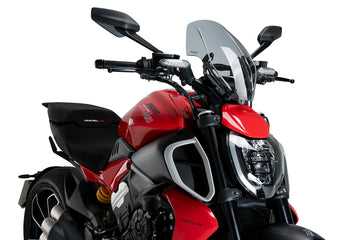 DUCATI DIAVEL V4 [2025] - Verstellbare New Generation Scheibe | Getönt | PUIG 21713H