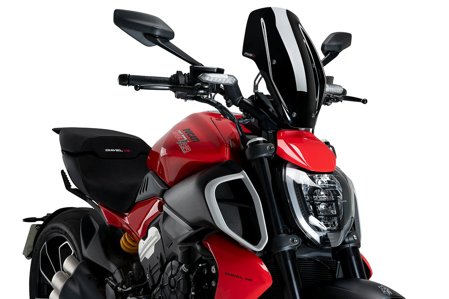 DUCATI DIAVEL V4 [2025] - Justerbar New Generation Disc | Svart | PUIG 21713N