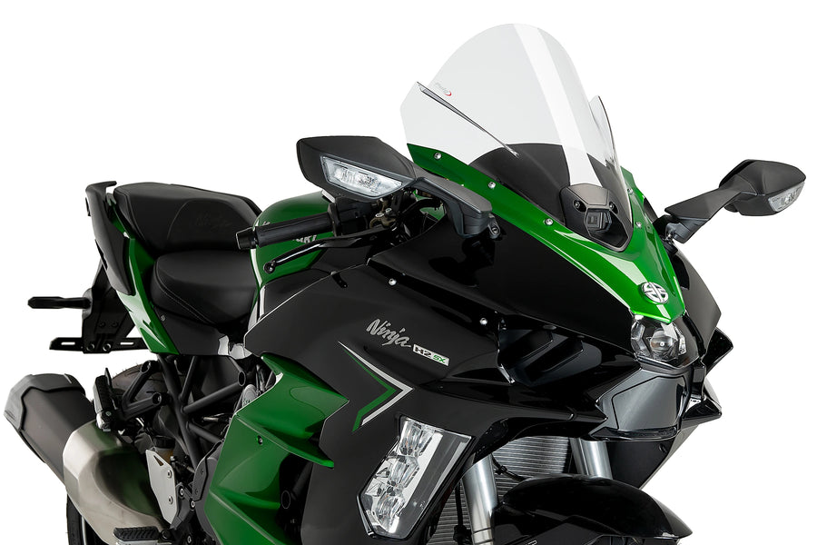 KAWASAKI NINJA H2 SX SE [2025] - Z-Racing-skärm | Rensa | PUIG 21714W