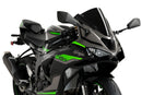 KAWASAKI ZX-6R [2025] - PUIG Z-Racing Screen | Svart | PUIG 21831N