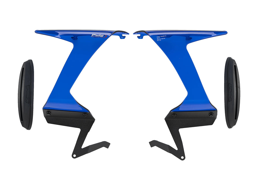 KAWASAKI ZX-6R NINJA [2025] - Race Side Spoiler | Blå | PUIG 21858A