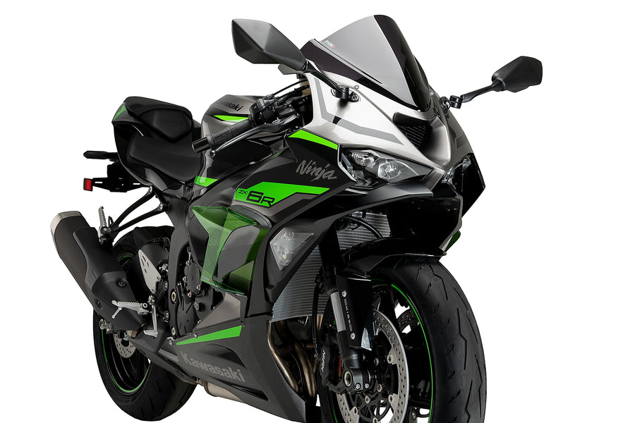 KAWASAKI ZX-6R NINJA [2025] - Race Side Spoiler | Grön | PUIG 21858V