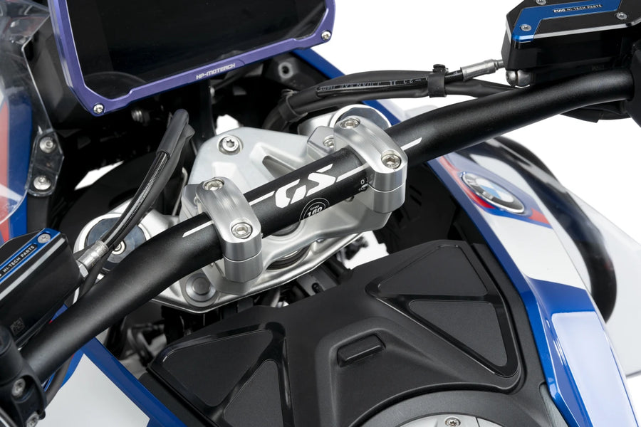 BMW R 1300 GS TROPHY [2025] – Pullback Lenkererhöhungen – Schwarz