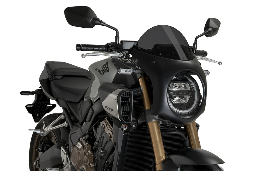 HONDA CB 650 R NEO SPORTS CAFE [2025] - retro kåpaskärm | Kraftigt tonad | PUIG 21961F