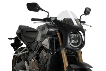 HONDA CB 650 R NEO SPORTS CAFE [2025] – Retro kåpaskärm – Transparent