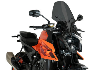 KTM 990 DUKE R [2025] - New Generation Touring Screen | Kraftigt tonad | PUIG 21996F