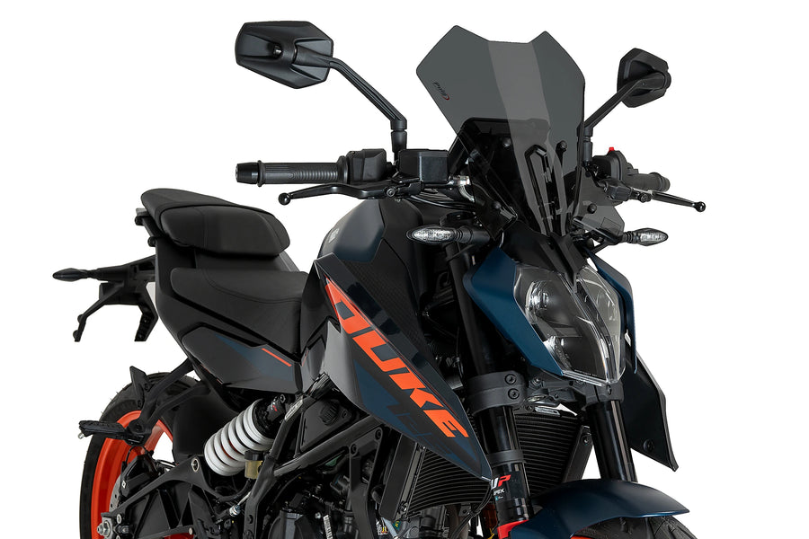 KTM 390 DUKE [2025] - PUIG New Generation Touring Windshield | Kraftigt tonad | PUIG 21998F