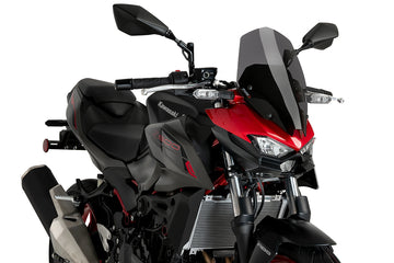 KAWASAKI Z 500 SE [2025] - PUIG New Generation Touring Screen | Kraftigt tonad | PUIG 22009F