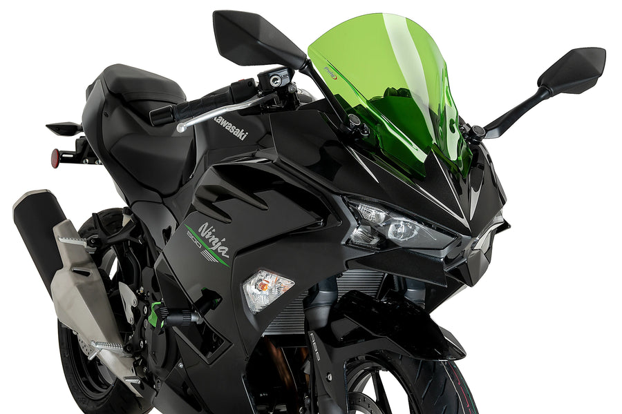 KAWASAKI NINJA 500 SE [2025] - Z-Racing-skärm | Grön | PUIG 22015V