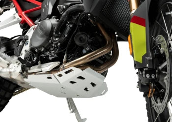 BMW F 900 GS [2025] – Fusstandverbreiterung mit Standardaufhängung – Schwarz
