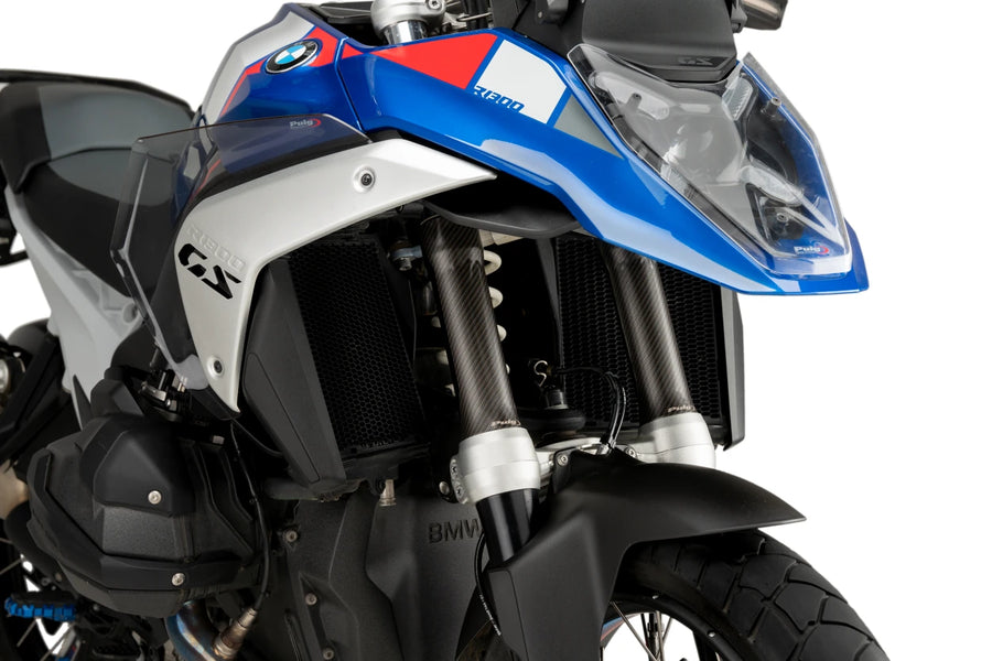KTM RC 390 [2025] – Gabelschutzkit Aufkleber – Carbon look