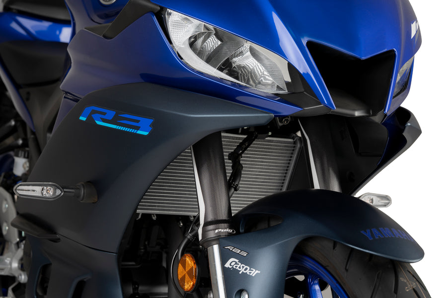 KTM RC 390 [2025] – Gabelschutzkit Aufkleber – Schwarz