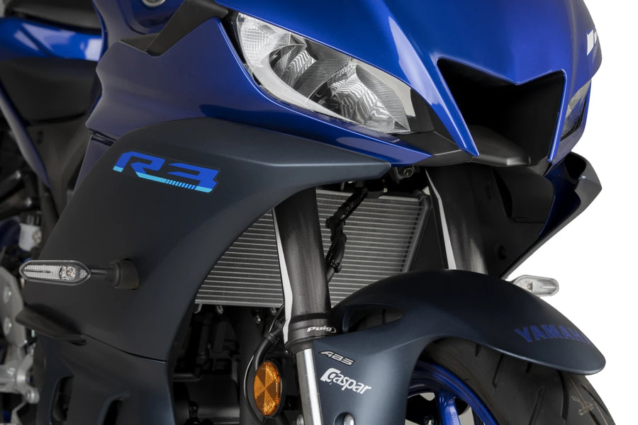 KTM RC 390 [2025] – Gabelschutzkit Aufkleber – Schwarz