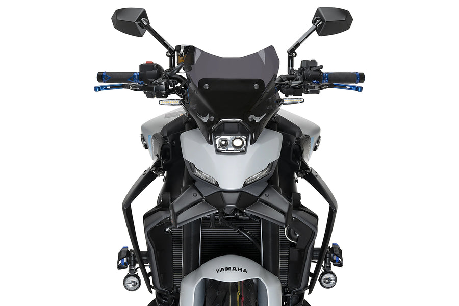 YAMAHA MT-09 [2024] - Naked Seitenflügel-Set | Mattschwarz | PUIG 22080J