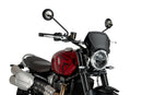 TRIUMPH SCRAMBLER 1200X [2025] – ALU Frontplatte – Silber-7