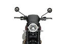 TRIUMPH SCRAMBLER 1200X [2025] - Frontpanel i aluminium | Svart | PUIG 22224N