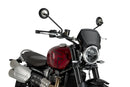 TRIUMPH SCRAMBLER 1200X [2025] – ALU Frontplatte – Silber-4