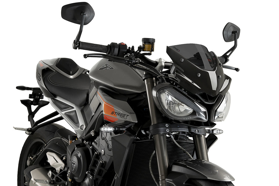 TRIUMPH STREET TRIPLE 765 RS [2025] - Ny generation sportvindruta | Kraftigt tonad | PUIG 22234F
