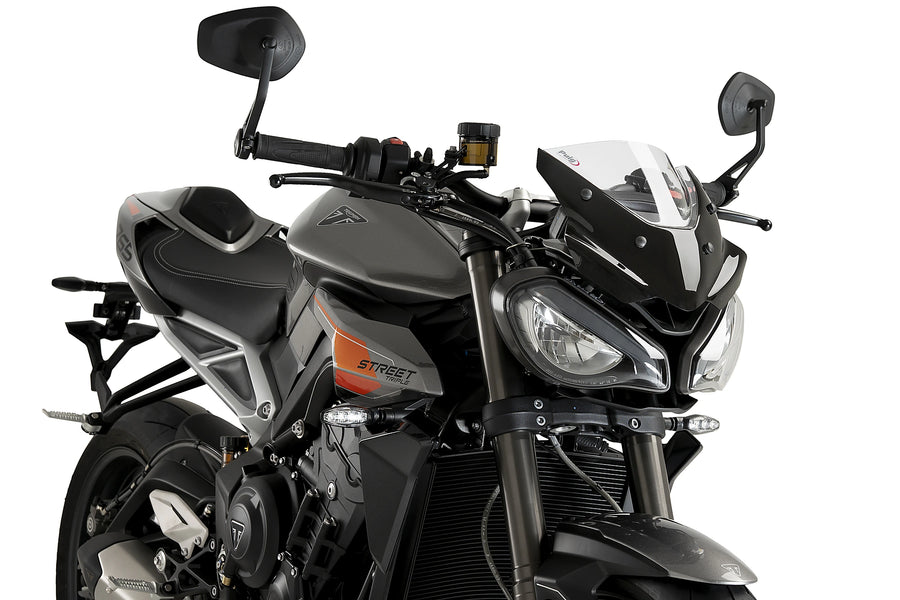 TRIUMPH STREET TRIPLE 765 RS [2025] - Ny generation sportvindruta | Rensa | PUIG 22234W