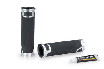 TRIUMPH BONNEVILLE T 120 BLACK [2025] - Revving Grips | Silver | PUIG 22271P