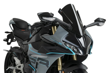 CFMOTO 450 SR [2025] - Z-Racing Screen | Svart | PUIG 22286N