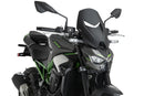 KAWASAKI Z 900 SE [2025] - New Generation Touring Windshield | Matt svart | PUIG 22440J