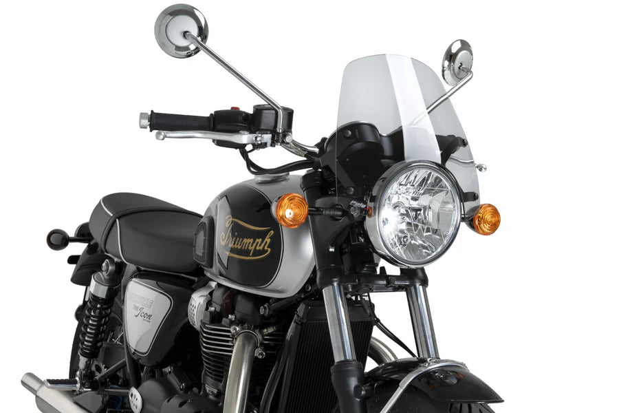 TRIUMPH BONNEVILLE T 120 BLACK [2025] – Tourenscheibe – Transparent