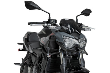 KAWASAKI Z 650 [2025] - D12 Spoiler | Mattschwarz | PUIG 22472J