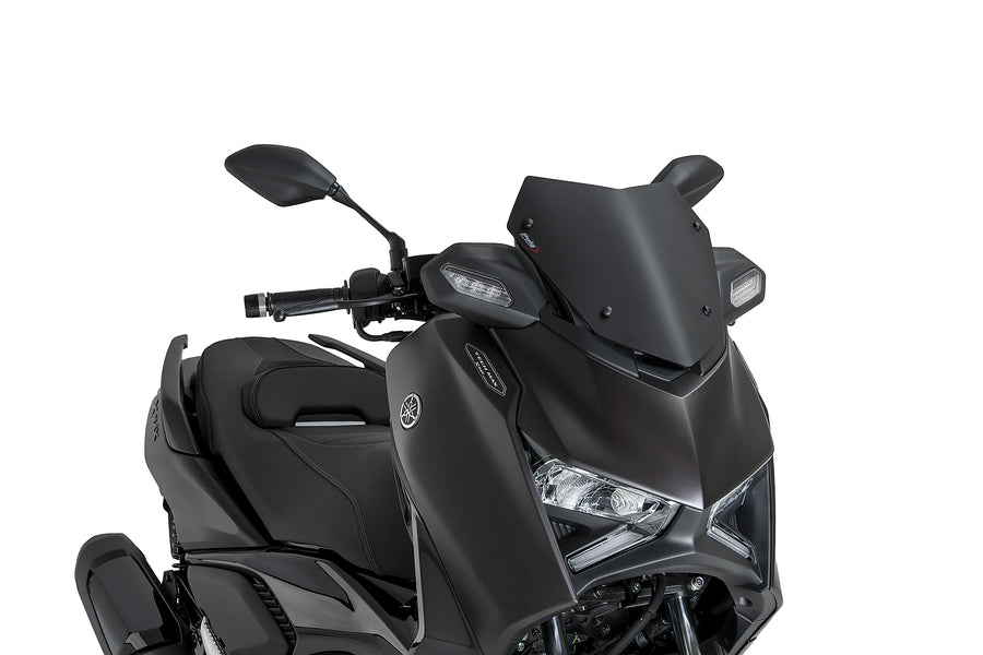 YAMAHA X-MAX 300 TECH MAX [2025] - V-Tech Line Sport Windschutzscheibe | Mattschwarz | PUIG 22571J