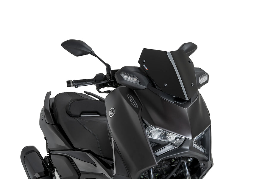 YAMAHA X-MAX 300 TECH MAX [2025] - V-Tech Line Sport Windschutzscheibe | Schwarz | PUIG 22571N