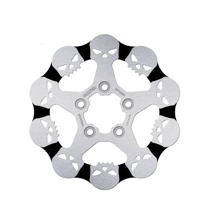 Harley-Davidson XL 883 R Roadster [2009-2010, 2013] - Fast bromsskiva Skull - Bild 1