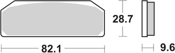 BMW HP 4 1000 [2017-2018] - Bremsbeläge Dual Sinter