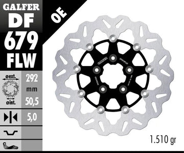 Harley-Davidson XL 883 Sportster [1986, 1988-1991, 1993-1995, 1998] - bromsskiva - bild 2