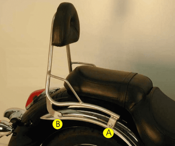 Kawasaki VN 900 CLA [2006-2017] - Sissybar utan bagagebro - 0