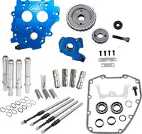Harley-Davidson FXSTDSE 1550 Softail Deuce Screamin Eagle [2003] - Nockenwellengehäuse-Satz ohne Nockenwellen für Twin Cam mit Kettenantrieb – Bild 3