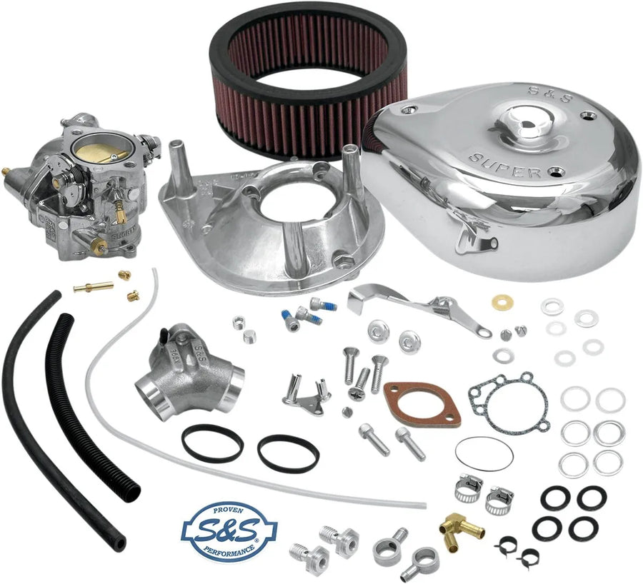 Harley-Davidson Xl 883 Sportster [1991-1992, 1994-2001] - Super E Vergaser-Kit mit Ansaugstutzen – Bild 1