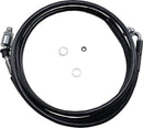 harley davidson fltr [DRAG SPECIALTIES] – Hydraulik-Kupplungsleitung aus Edelstahl-1