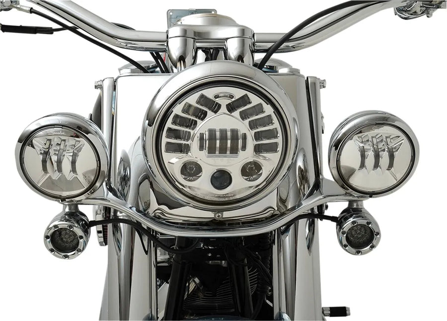 Harley-Davidson Flht 1340 Electra Glide Standard [1986, 1988] - 4-1/2" LED-dimljus - bild 2