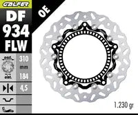 Honda CRF 450 R [2023, 2023-2024] - bromsskiva med flytande vågor, räfflade - bild 12