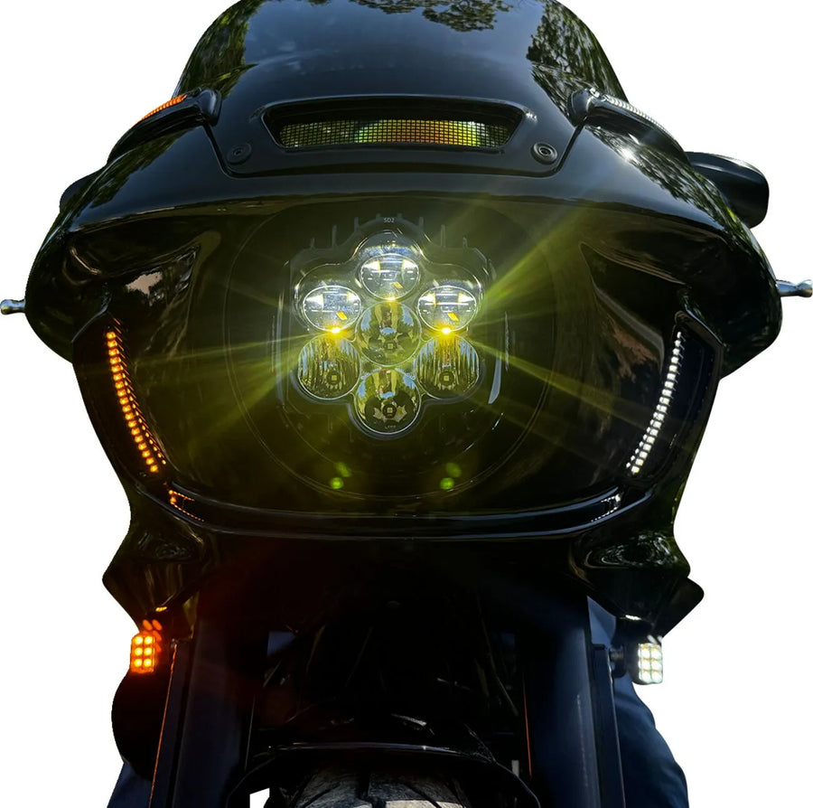 harley davidson fxlrst [CUSTOM DYNAMICS] – insert for fairing ventilation
