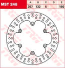 Yamaha Fz 750 [1990, 1992] - bromsskiva - bild 8