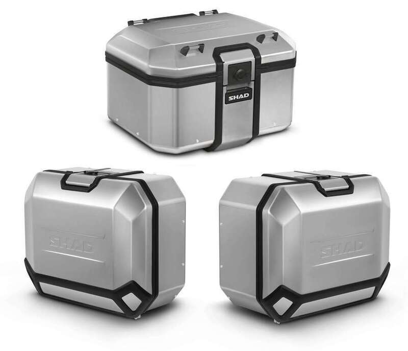 Yamaha Ténéré 700 Rally [SHAD] - Terra Full Pack 131L - Top Case 48L + Seitenkoffer rechts 36L + Seitenkoffer links