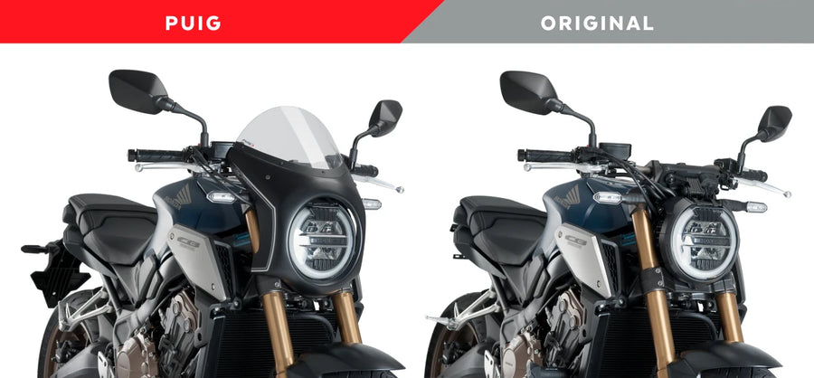 HONDA CB 650 R NEO SPORTS CAFE [2023] – Retro-Verkleidungscheibe – Stark getönt